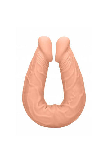 Shots Toys - RealRock Skin - 14 Inch Double Ended Dildo - Beige - Stag Shop