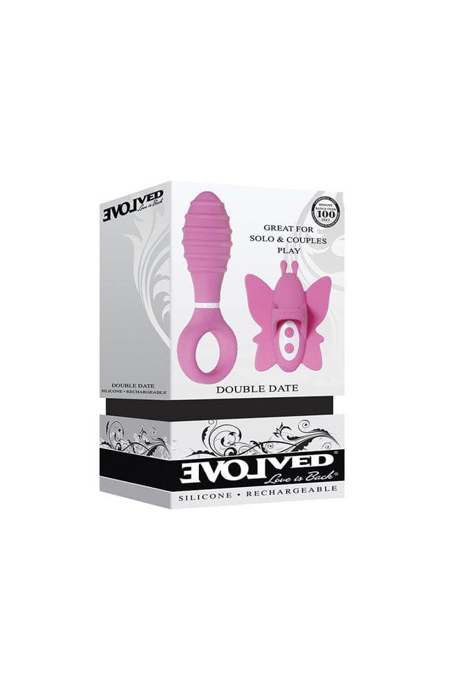 Evolved - Double Date Toy Set - Pink - 2 PC - Stag Shop