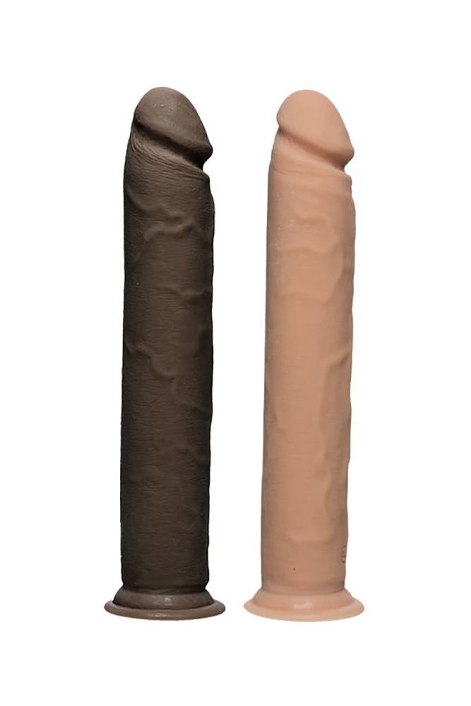 Doc Johnson - The D - Realistic D 12-inch Dual Density Dildo - Assorted - Stag Shop