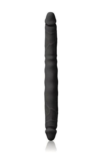 NS Novelties - Colours - Double Pleasure Double Ended Dildo - Black - Stag Shop