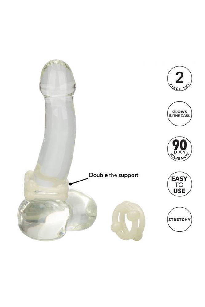 Cal Exotics - Island Rings Double Stacker Cock Rings - Stag Shop