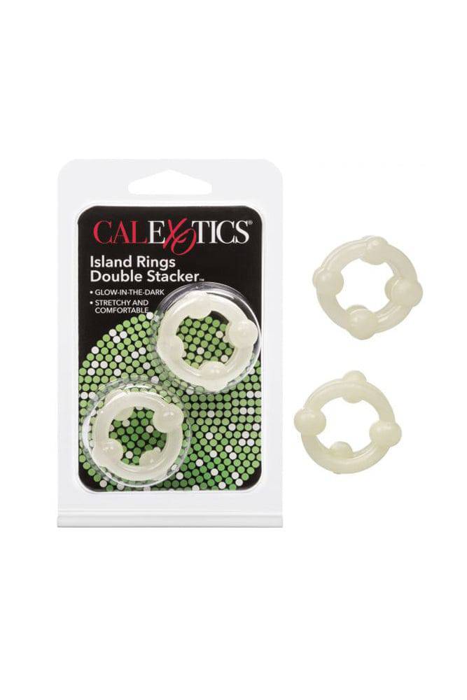Cal Exotics - Island Rings Double Stacker Cock Rings - Stag Shop