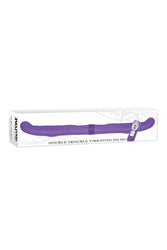 Evolved - Double Trouble Double-Ended Vibrator - Purple - Stag Shop