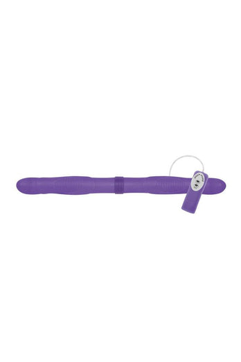 Evolved - Double Trouble Double-Ended Vibrator - Purple - Stag Shop