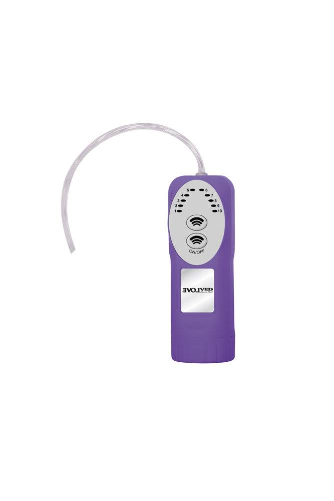 Evolved - Double Trouble Double-Ended Vibrator - Purple - Stag Shop