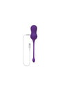 Playboy - Double Time Vibrating Weighted Kegel Balls - Purple - Stag Shop
