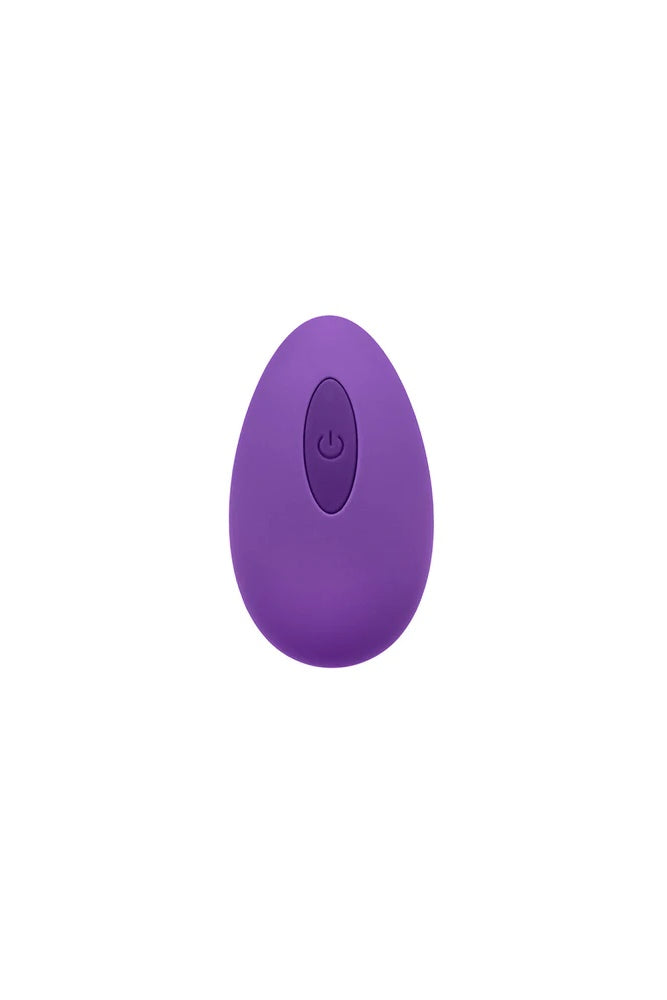 Playboy - Double Time Vibrating Weighted Kegel Balls - Purple - Stag Shop