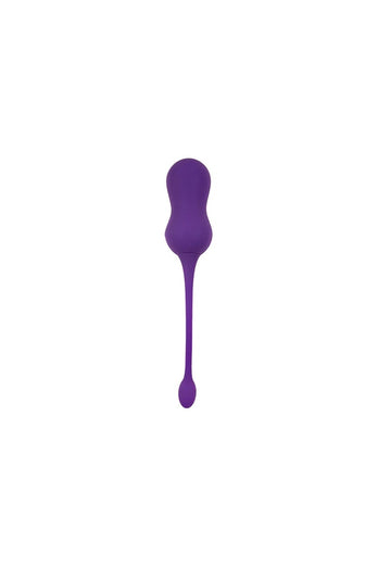 Playboy - Double Time Vibrating Weighted Kegel Balls - Purple - Stag Shop