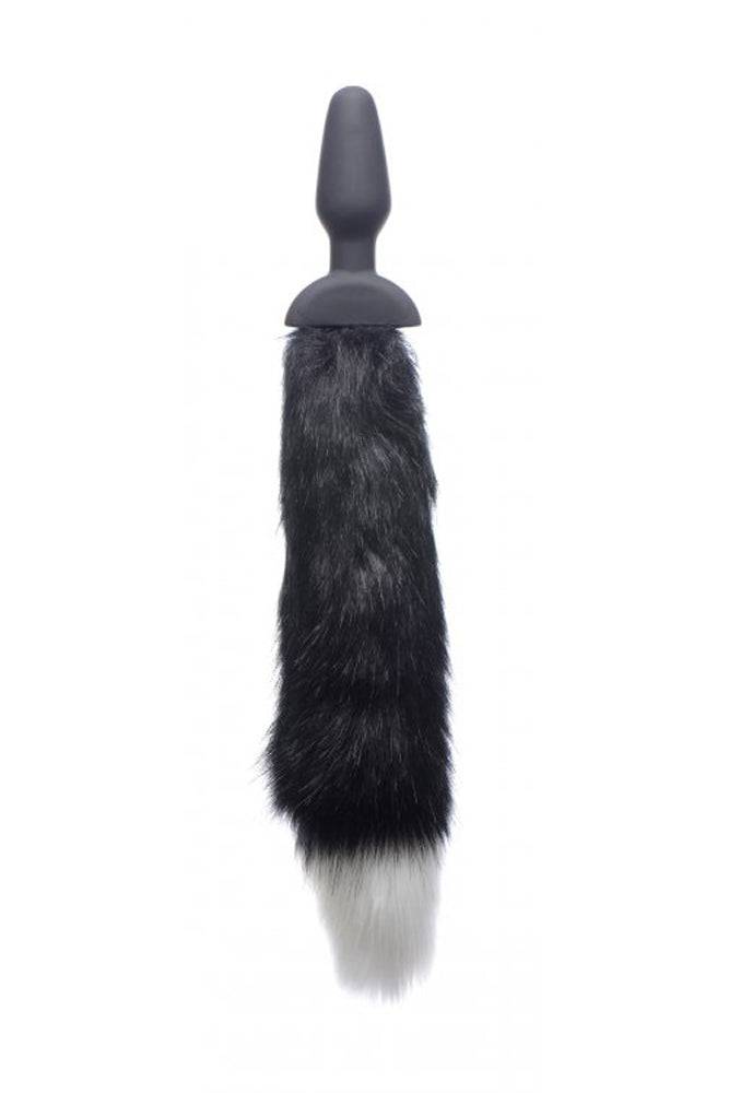 XR Brands - Tailz - Waggerz Moving and Vibrating Fox Tail Anal Plug With Remote - Stag Shop