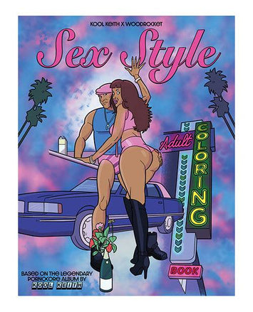 Wood Rocket - Sex Style Adult Colouring Book - Stag Shop