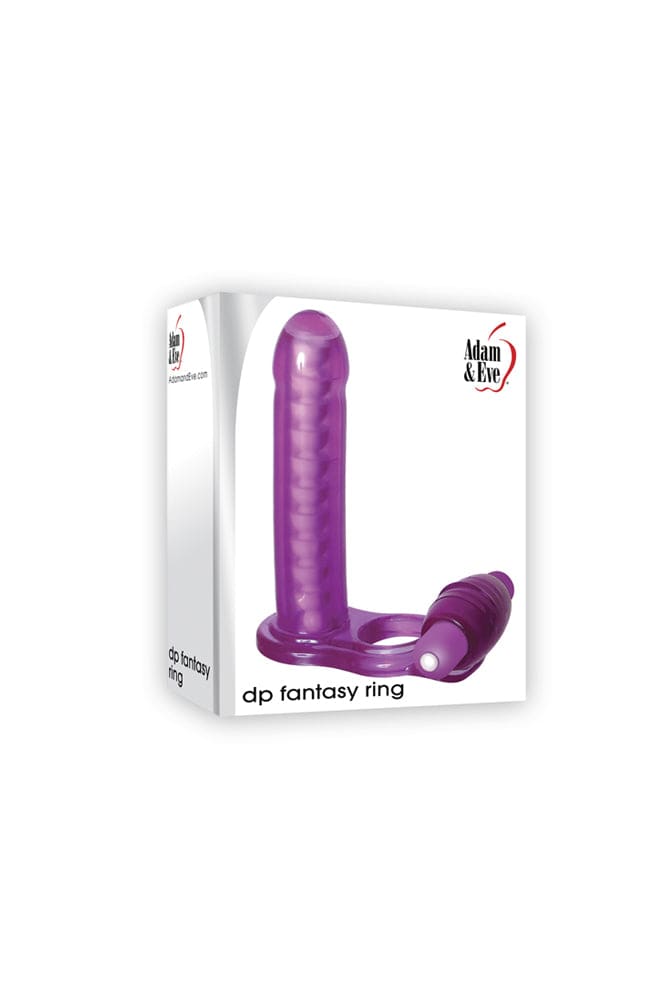 Adam & Eve - DP Fantasy Cock Ring - Purple - Stag Shop