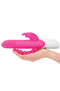 Electric Eel - Rechargeable Double Penetration Rabbit Vibrator - Pink - Stag Shop