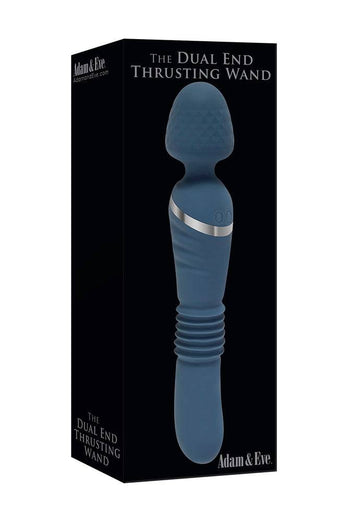 Adam & Eve - The Dual-End Thrusting Wand - Blue - Stag Shop