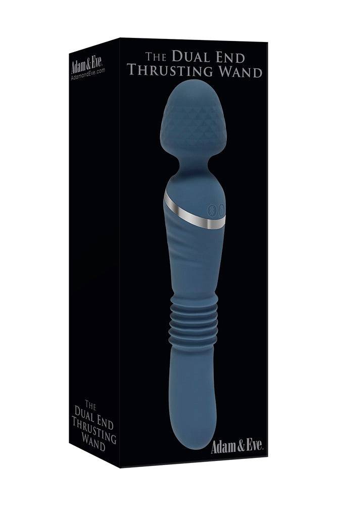 Adam & Eve - The Dual-End Thrusting Wand - Blue - Stag Shop