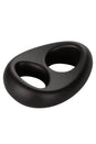 Cal Exotics - Ultra Soft Dual Cock Ring - Black - Stag Shop