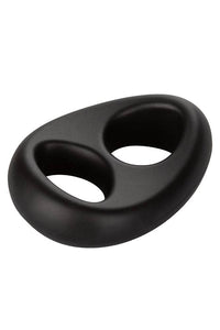 Thumbnail for Cal Exotics - Ultra Soft Dual Cock Ring - Black - Stag Shop