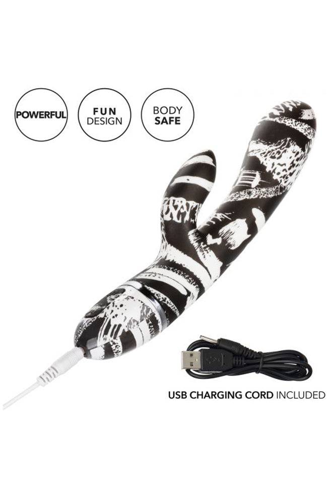 Cal Exotics - Hype - Dual Wand Vibrator - Black - Stag Shop