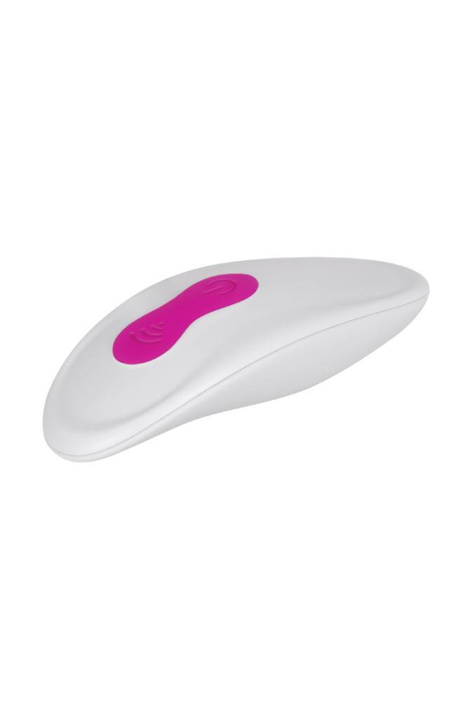 Adam & Eve - Rechargeable Dual Entry Silicone Vibrator - Pink - Stag Shop