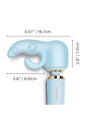 Le Wand - Dual Weighted Silicone Wand Attachment - Blue - Stag Shop