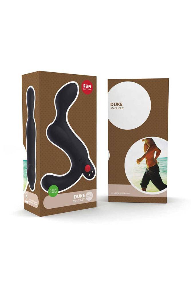 Fun Factory - Duke Prostate Massager - Black - Stag Shop