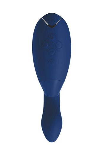 Womanizer - Duo Dual Stimulation Vibrator - Blueberry - Stag Shop