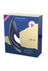 Womanizer - Duo Dual Stimulation Vibrator - Blueberry - Stag Shop