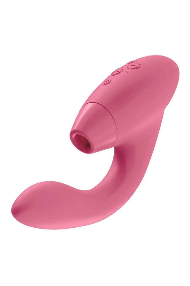 Womanizer - Duo Dual Stimulation Vibrator - Raspberry - Stag Shop