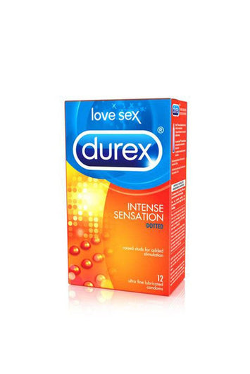 Durex - Intense Sensation Condoms - 12 Pack - Stag Shop