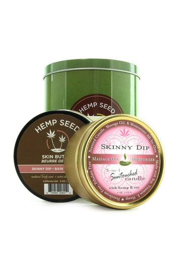 Earthly Body - Holiday Tin Gift Set - Skinny Dip - Stag Shop
