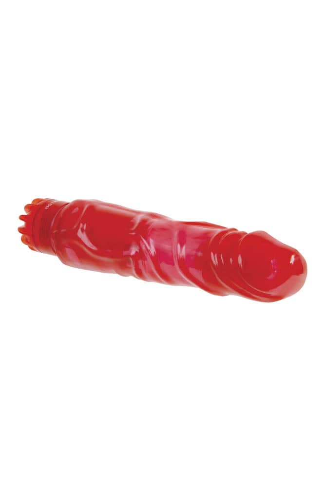 Adam & Eve - Easy O Red Rocket Classic Vibrator - Red - Stag Shop