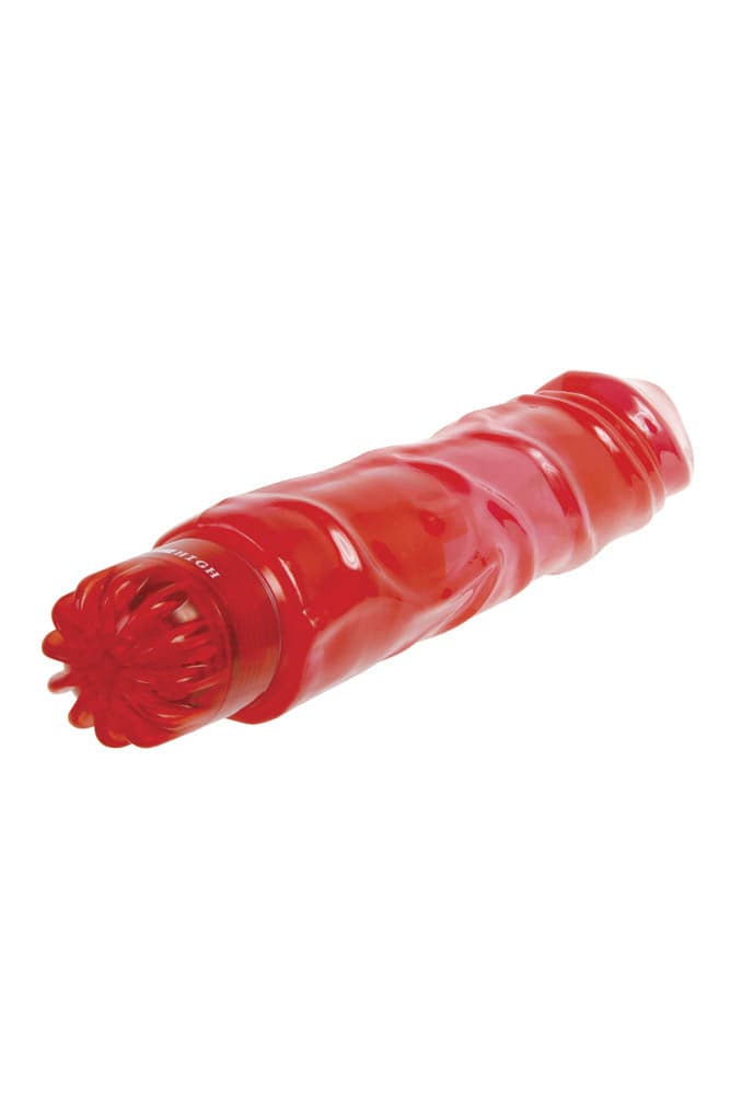 Adam & Eve - Easy O Red Rocket Classic Vibrator - Red - Stag Shop