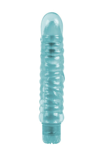 Adam & Eve - Easy O Ridge Rider Classic Vibrator - Teal - Stag Shop