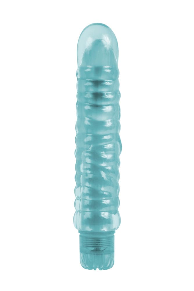 Adam & Eve - Easy O Ridge Rider Classic Vibrator - Teal - Stag Shop