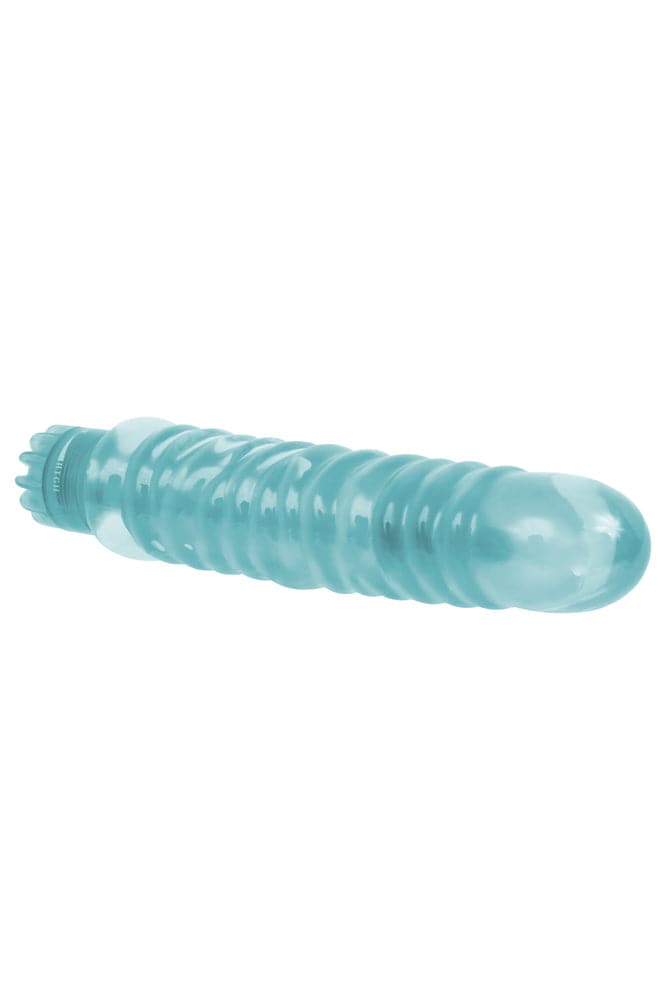 Adam & Eve - Easy O Ridge Rider Classic Vibrator - Teal - Stag Shop
