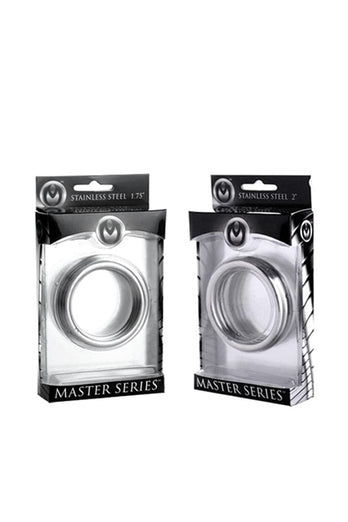 XR Brands - Master Series - Echo - Stainless Steel Triple Cock Ring - Stag Shop