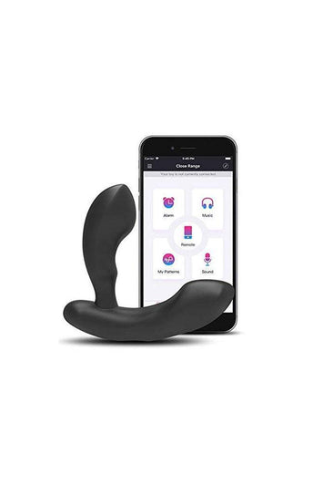 Lovense - Edge Bluetooth Prostate Massager - Black - Stag Shop