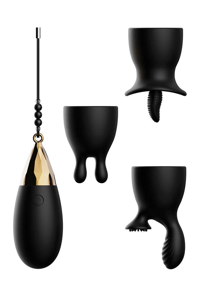 Evolved - Egg-citement Vibrator Kit - Black - Stag Shop