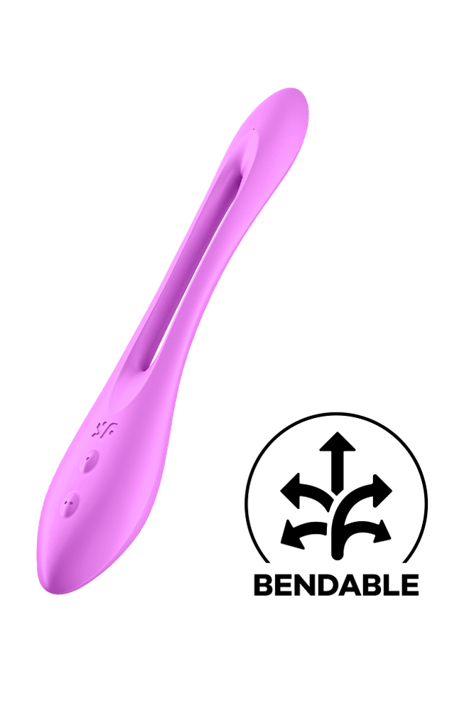 Satisfyer - Elastic Joy - Bendable Vibrator - Purple - Stag Shop