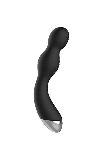 Shots Toys - Electroshock - E-Stim G/P-Spot Vibrator - Black - Stag Shop