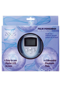 Thumbnail for XR Brands - Zeus Electro Stimulation Palm PowerBox - 6 Modes - Stag Shop