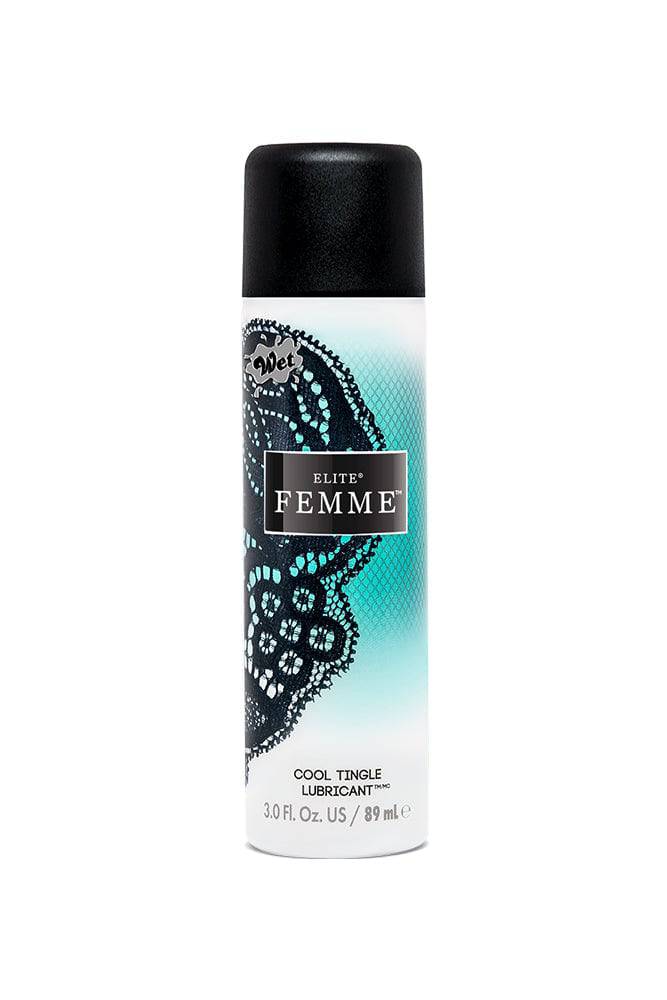 Wet - Elite Femme Hybrid Cool Tingle Lubricant - 3oz - Stag Shop