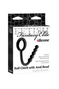 Thumbnail for Pipedream - Fetish Fantasy Elite - Ball Cinch with Anal Bead - Stag Shop