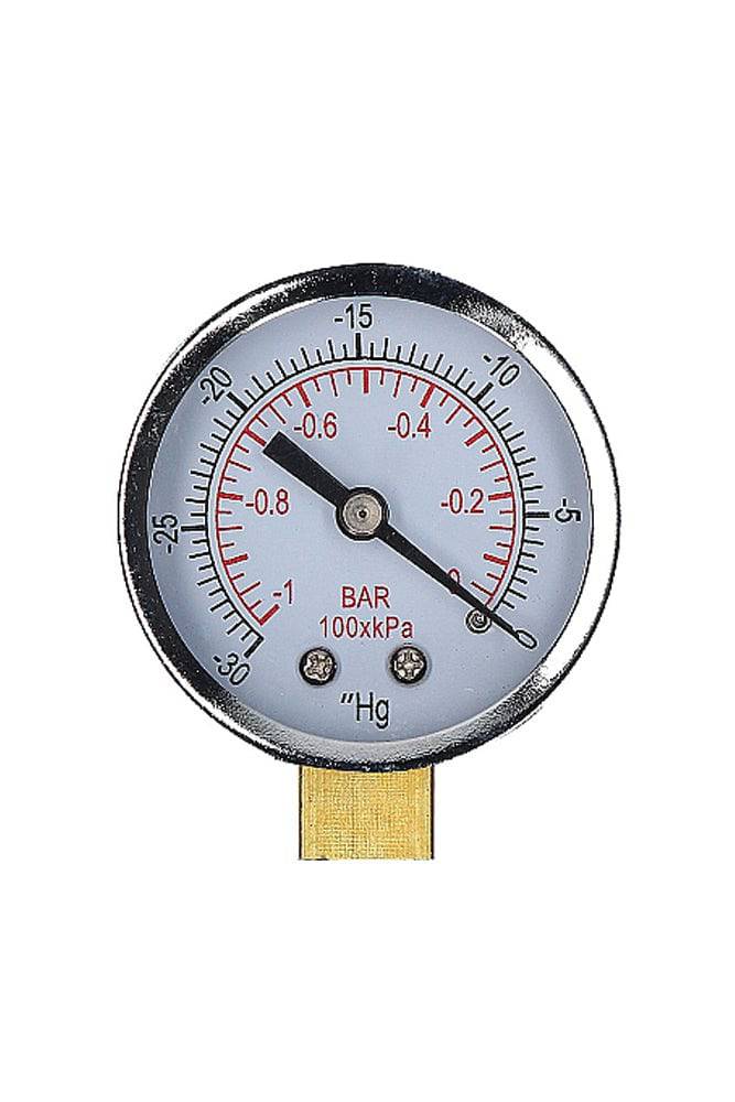 Shots Toys - Pumped - Elite Beginner Penis Pump With PSI Gauge - Clear - Stag Shop