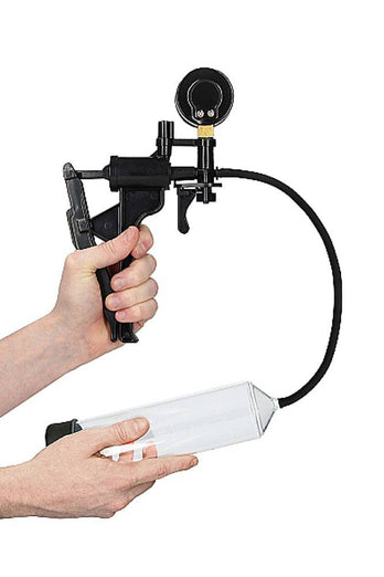 Shots Toys - Pumped - Elite Beginner Penis Pump With PSI Gauge - Clear - Stag Shop