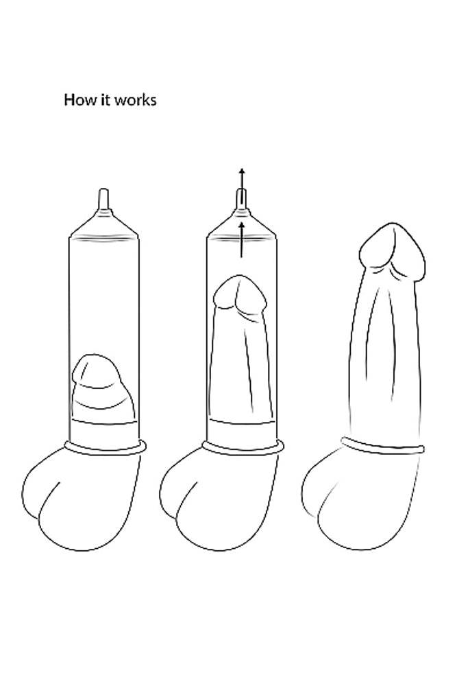 Shots Toys - Pumped - Elite Beginner Penis Pump With PSI Gauge - Clear - Stag Shop