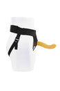 Evolved - Gender X - Sweet Embrace Strap-on Harness & Remote Control Dildo - Orange/Black - Stag Shop