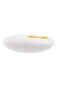 Thumbnail for Evolved - Gender X - Sweet Embrace Strap-on Harness & Remote Control Dildo - Orange/Black - Stag Shop