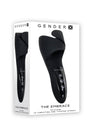 Evolved - Gender X - The Embrace Vibrating Stroker - Black - Stag Shop