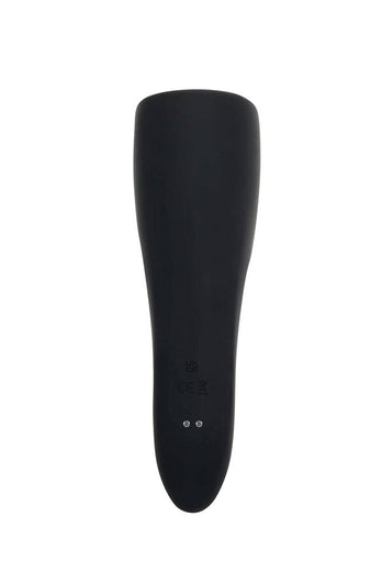 Evolved - Gender X - The Embrace Vibrating Stroker - Black - Stag Shop