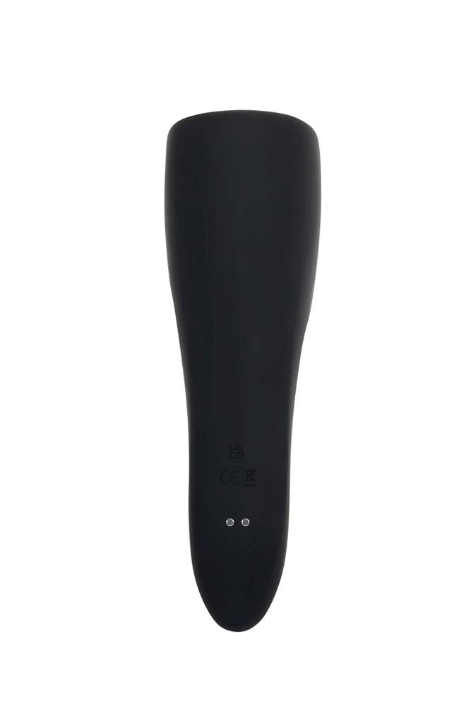 Evolved - Gender X - The Embrace Vibrating Stroker - Black - Stag Shop